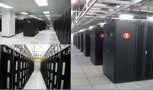 上海电信智慧广场机房环境